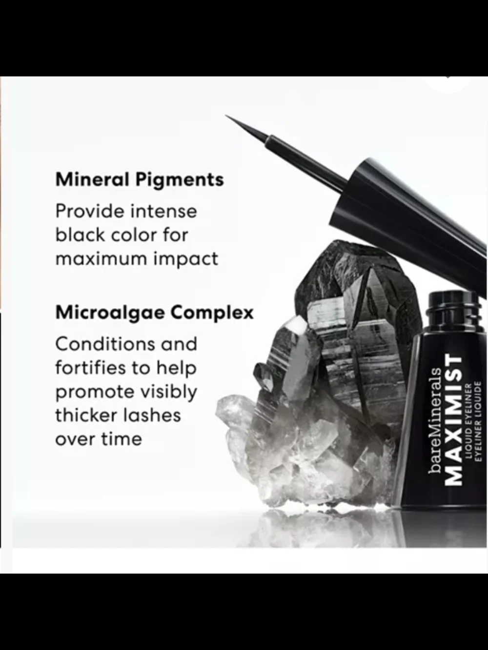 bareMinerals Maximist Liquid Eyeliner — Black
